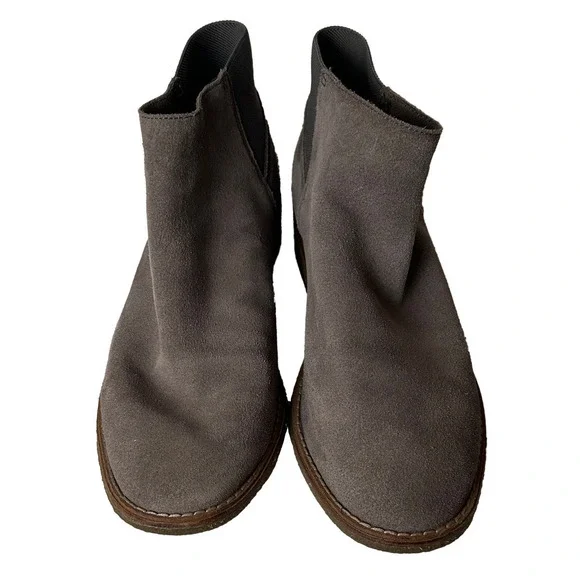 Sperry Women's Grey Maya Lani Suede Chelsea Ankle Boots - Picture 6 of 10